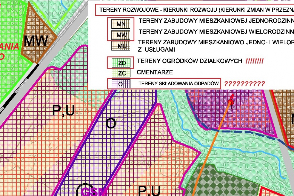 UWAGA nr 2 do projektu miejscowego planu zagospodarowania przestrzennego w południowej części miasta Trzcianki 